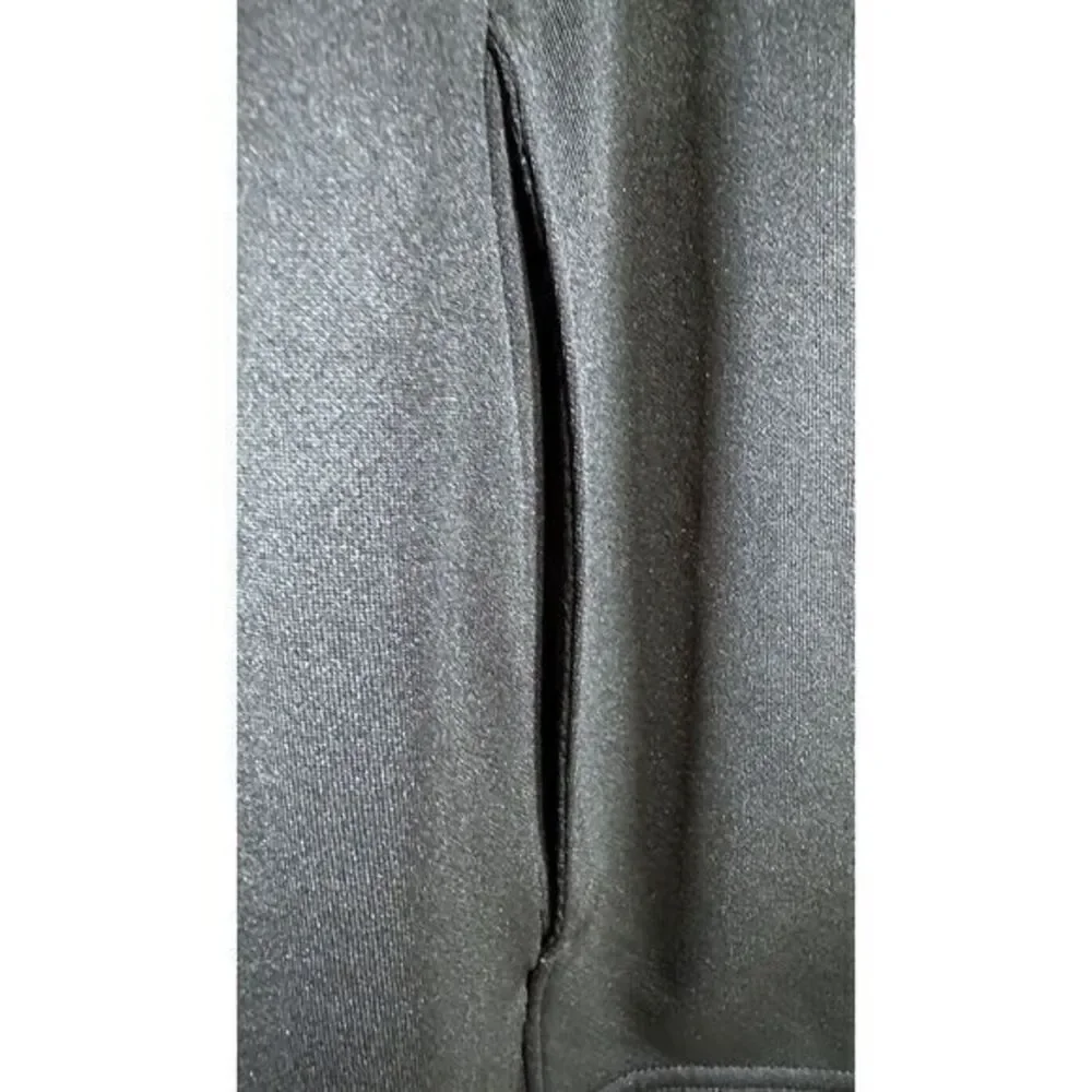 Under Armour Men's Large Loose Fit Full Zip Jacket Black Red Pockets‎ Activewear